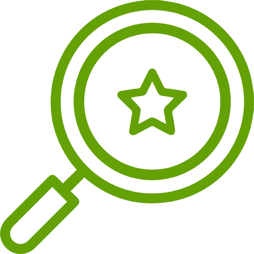 Icon of magnifier